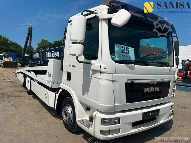 Kombinirano vozilo za prijevoz automobila MAN TGL 8.180/Doppeldecker/Seilwinde/Blyss DS12