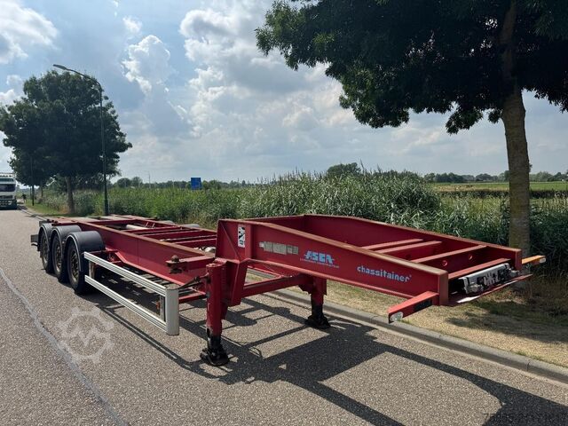 Transport de conteneurs Asca Chassis 20FT Tank lowbed / ADR / SAF Disc