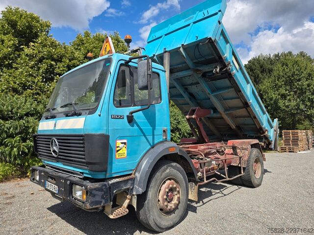 Саміоскид MERCEDES-BENZ 1922 / 2-Seiten Kipper / FR Truck / TOP  ZUSTAND