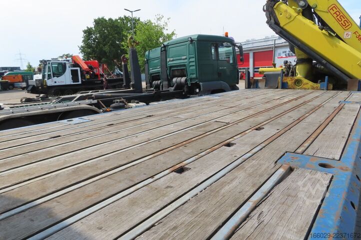Кран, змонтований на вантажівці VOLVO FH 500, Kran Fassi F360XP, Containerpritsche