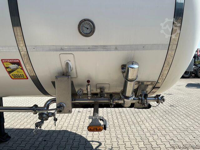 Cisternă pentru alimente Van Hool FOOD / LEBENSMITTEL / empty weight: 5.860k / 29...