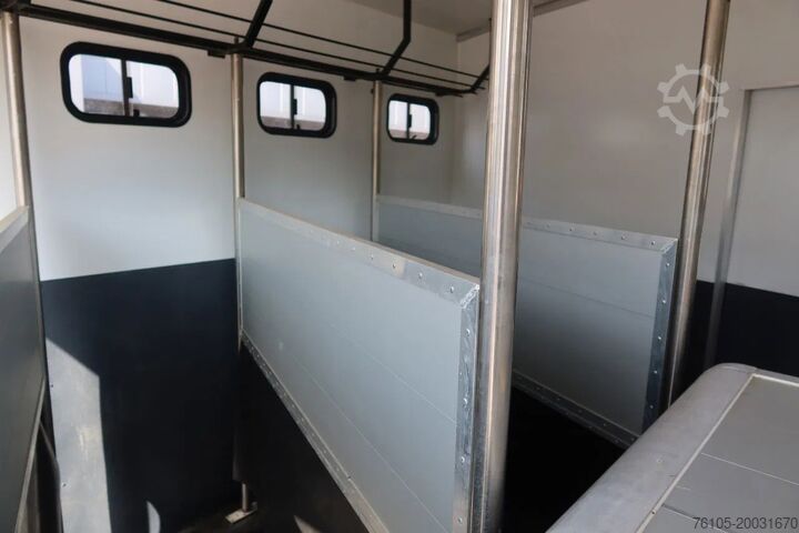 Transport av hästar Mercedes-Benz Atego 816 L 3 Paarden/4 Ponies Nieuwe APK + nie...