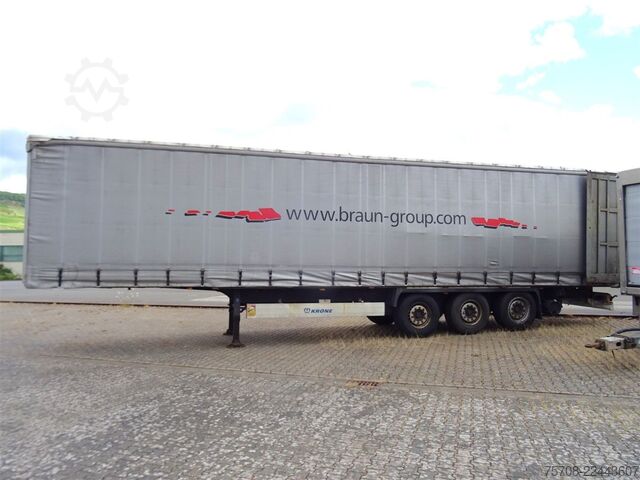 مقطورة نصفية مفتوحة مع قماش مشمع KRONE 3 Achs*Standard*Coil*Edscha*Lift*Multilock*Zert.