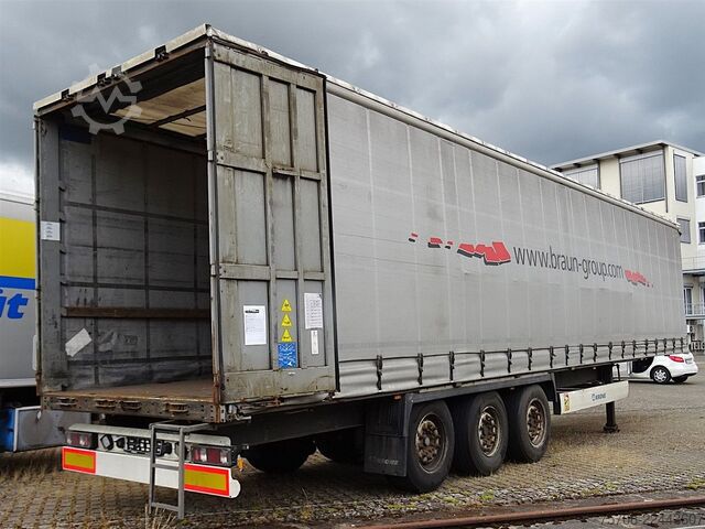 مقطورة نصفية مفتوحة مع قماش مشمع KRONE 3 Achs*Standard*Coil*Edscha*Lift*Multilock*Zert.