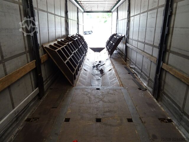 مقطورة نصفية مفتوحة مع قماش مشمع KRONE 3 Achs*Standard*Coil*Edscha*Lift*Multilock*Zert.