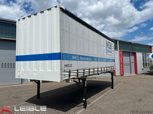 Anhänger-Wechselpritsche  Zandt Cargo WAB *2in1* Koffer & Plane links*