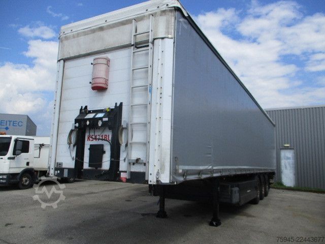 Odprta polprikolica s ponjavo SCHWARZMÜLLER J-Serie, Liftachse, LBW