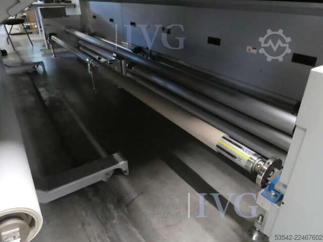 6-lita hybrid UV bleksprautu prentari fyrir rúllu- og plata prentun DURST P5 350HS Durst Automat