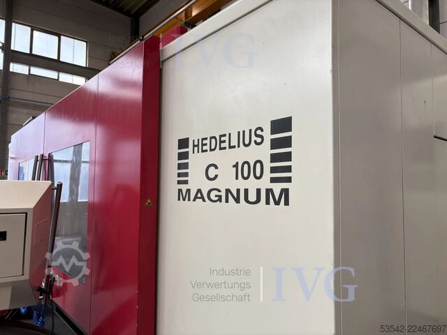 3-teljeline CNC-töötluskeskus HEDELIUS C100 MAGNUM-3500