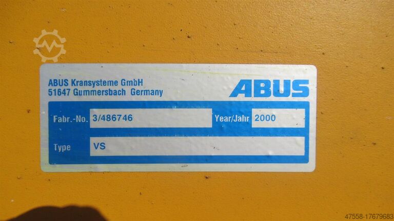 Grúa giratoria de columna ABUS SDK VS 406