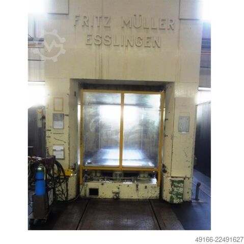 Dvojstĺpový ťažný lis - hydraulický MÜLLER ZE 800-35.2.1