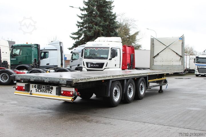 Naczepa otwarta SCHMITZ Liftachse   Rungentaschen   Zurrösen   3 Stück!