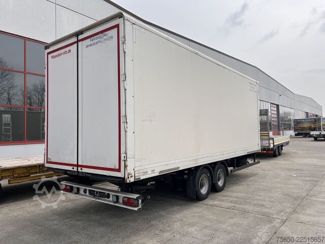 Box trailer Möslein TKO 105 D Schwebheim  Tandemkoffer Durchladbar