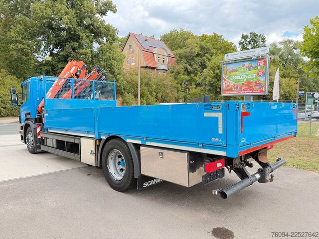 Lastebilmontert kran SCANIA P250 4x2 Pritsche KRAN 14m 5./6. Steuerkre FUNK