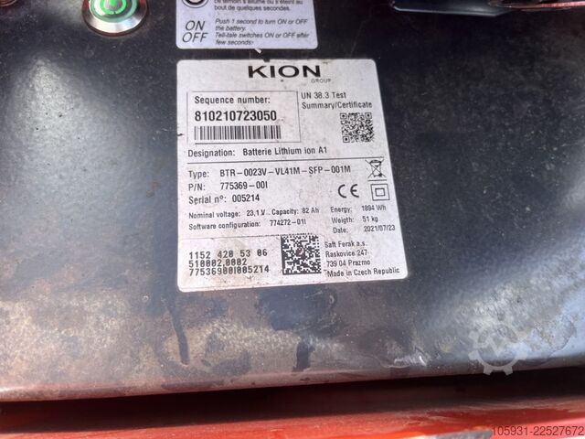 Dongkrak palet manual Linde T16