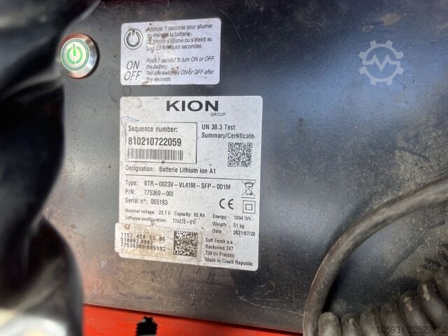 Dongkrak palet manual Linde T16