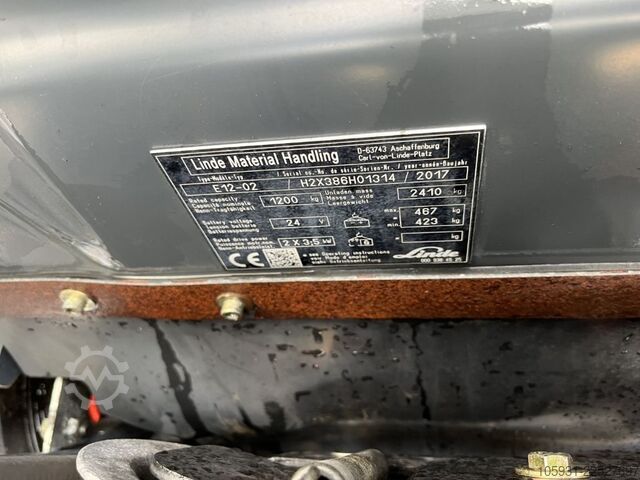 Forklift listrik 3 roda Linde E12-02