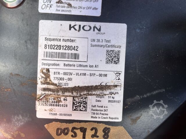 Dongkrak palet manual Linde T16