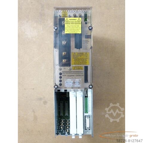 Indramat component Indramat DDS02.1-W050-DS01-01 Digital A.C.Servo Controller SN 263500-25392,