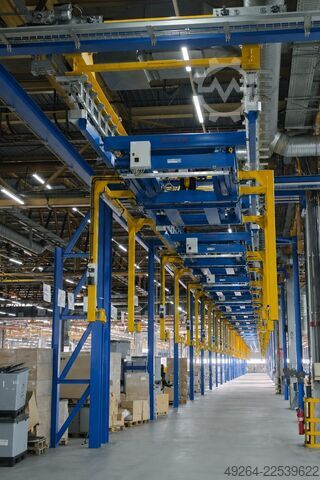 Промислова підвісна транспортна система OCS Overhead Conveyor System GmbH Das OCS 500 (Twin Track)
