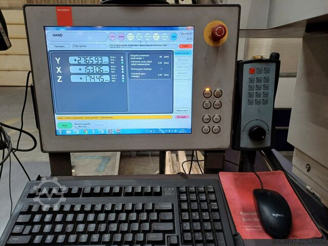 Laserový rezací stroj Bystronic Bystar L 4025-65