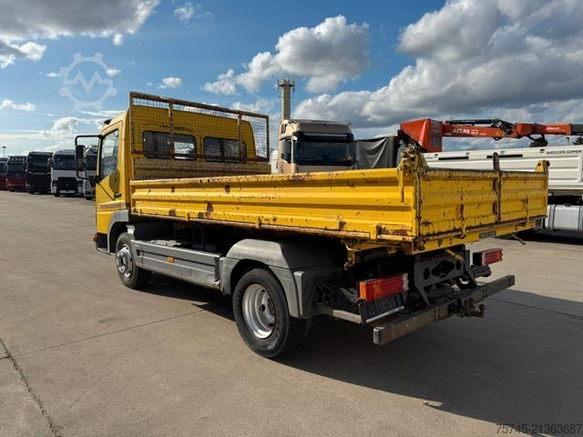 Three-way tipper van MERCEDES-BENZ ATEGO 815 * MEILLER KIPPER * WENIG KM *  1. HAND
