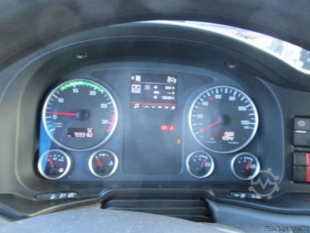 Trak rata dengan terpal MAN TGM 18.320, LBW BÄR, TÜV bis 04/2027