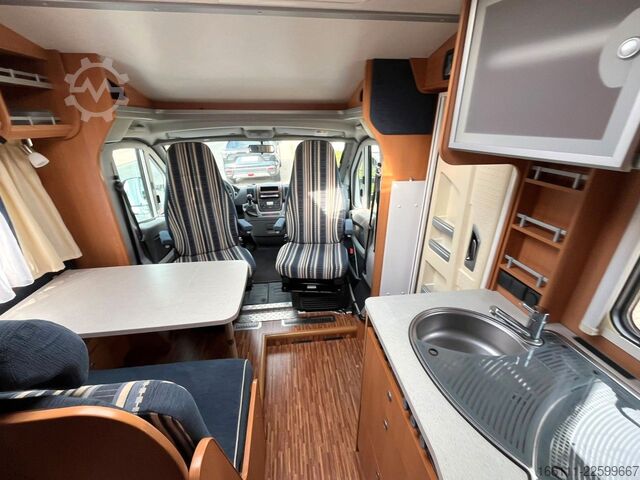 Daļēji integrēta kemperis DETHLEFFS T 6611 - Einzelbetten -  - Klima -
