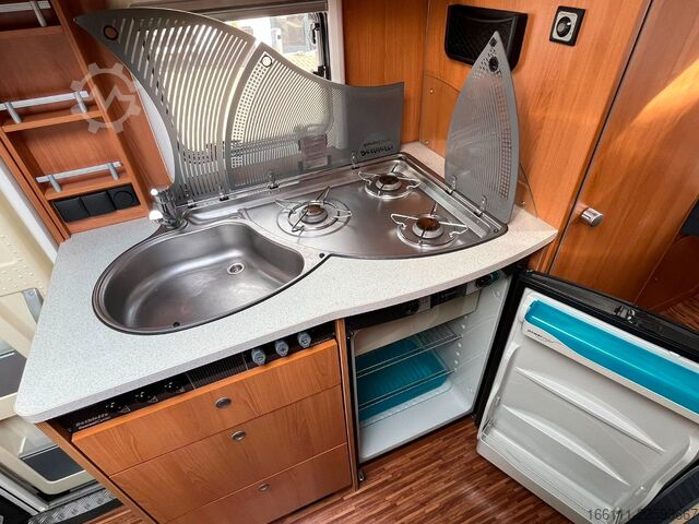 Daļēji integrēta kemperis DETHLEFFS T 6611 - Einzelbetten -  - Klima -