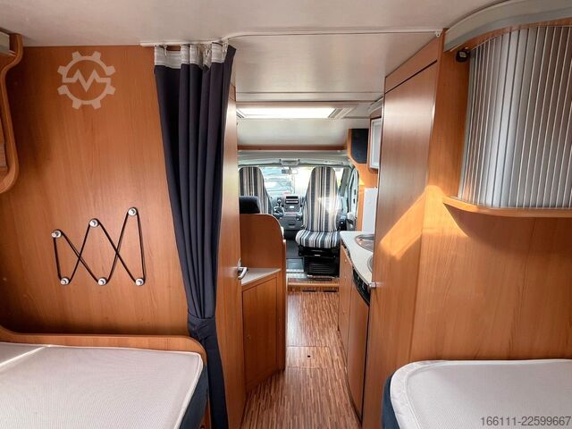 Daļēji integrēta kemperis DETHLEFFS T 6611 - Einzelbetten -  - Klima -