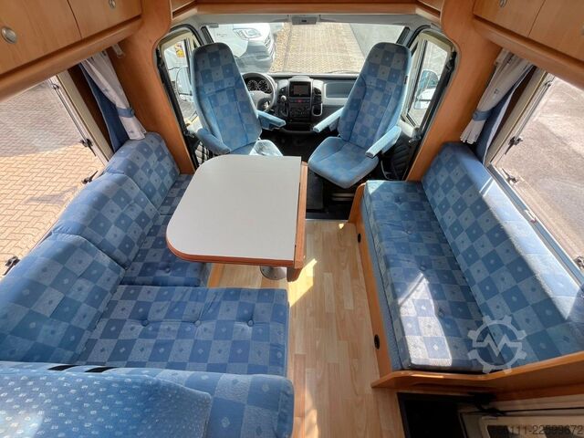 Напівінтегрований кемпер HOBBY 750 GLE - Einzelbetten - Sat/TV - Solar - Klima
