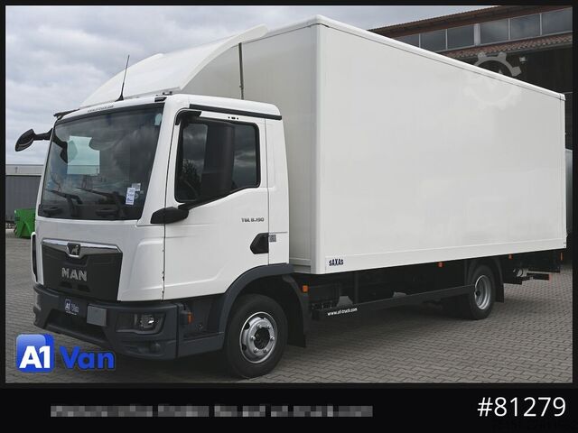বক্স ভ্যান MAN TGL 8.190 4x2 BL Koffer, LBW, Klima, AHK, Automatik