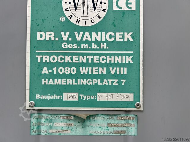 Kammertrockner MÜHLBÖCK / Vanicek 