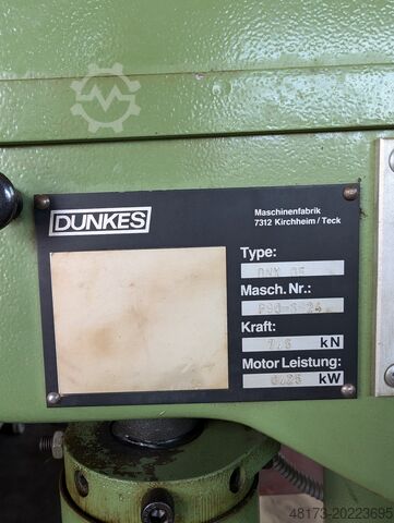 Wobble riveting machine DUNKES DNX 05