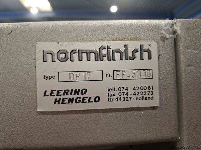 Unidad de chorreado cabina de chorreado Normfinish Straalcabine DP 17