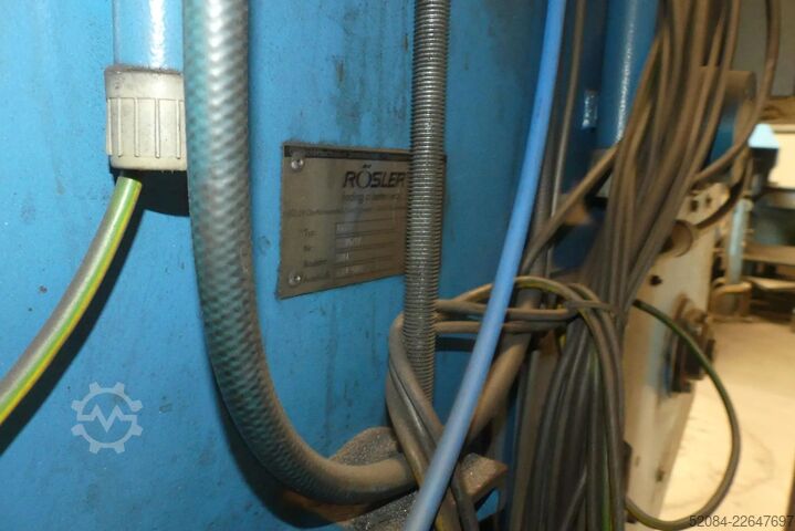 RÖSLER instalación de granallado en continuo Rösler RMBC 1.1
