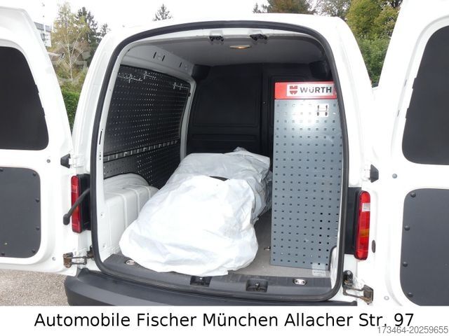 Varebil VOLKSWAGEN Caddy Nfz Kasten BMT 4Motion SHZ Würth-Einbau