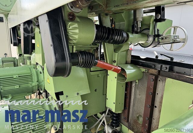 Cepilladora húmeda de cuatro lados WEINIG Hydromat 22 AL na 8 głowic