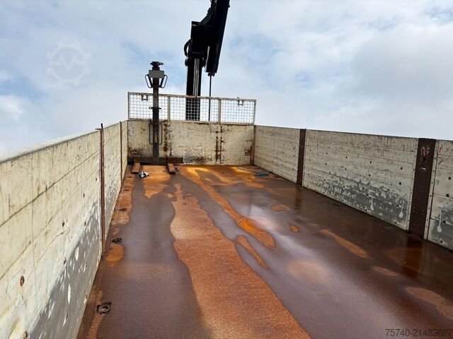 Camião basculante com grua Scania P360 + 8x4 + HIAB 288 EP-5 HIPRO + REMOTE + EURO 5