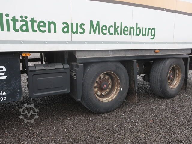Frigorifik yarı römork Schmitz Cargobull SKO 20 LZG zwangsgelenkt LBW Carrier Maxima 1300