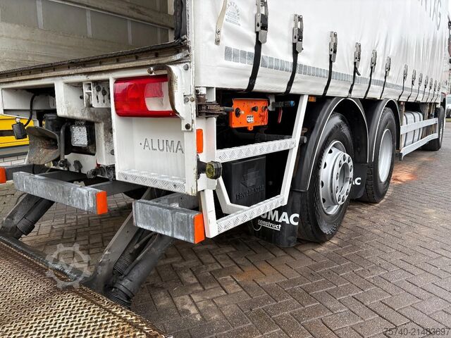 Schiebeplane DAF XF 105.410 + EURO 5 + 6X2 + LIFT + MANUAL