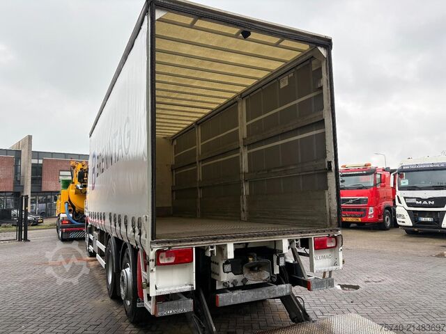 Schiebeplane DAF XF 105.410 + EURO 5 + 6X2 + LIFT + MANUAL
