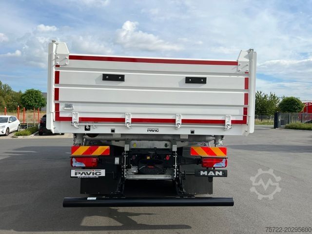 Τρίπλευρο ανατρεπόμενο φορτηγό MAN TGS 26.480 6x4 Krankipper Fassi F255.A.2.24