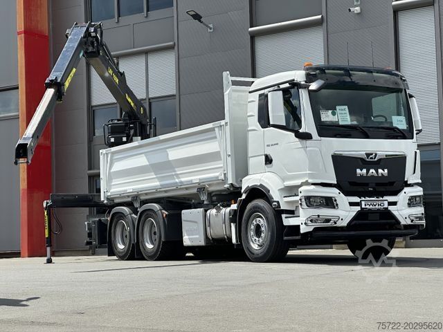 Οι υπολοιποι MAN TGS 33.440 6x4 & Tajfun Liv L150K Recycling Kran