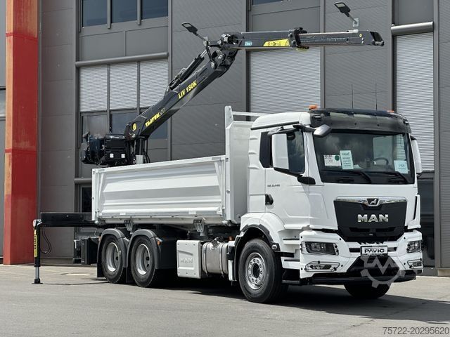 Οι υπολοιποι MAN TGS 33.440 6x4 & Tajfun Liv L150K Recycling Kran