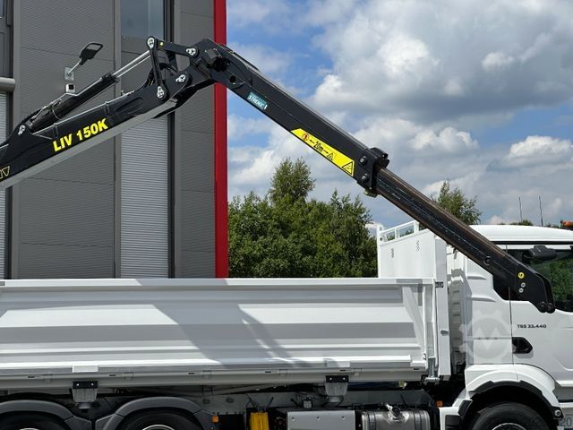 Οι υπολοιποι MAN TGS 33.440 6x4 & Tajfun Liv L150K Recycling Kran
