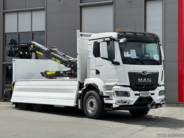 Οι υπολοιποι MAN TGS 33.440 6x4 & Tajfun Liv L150K Recycling Kran