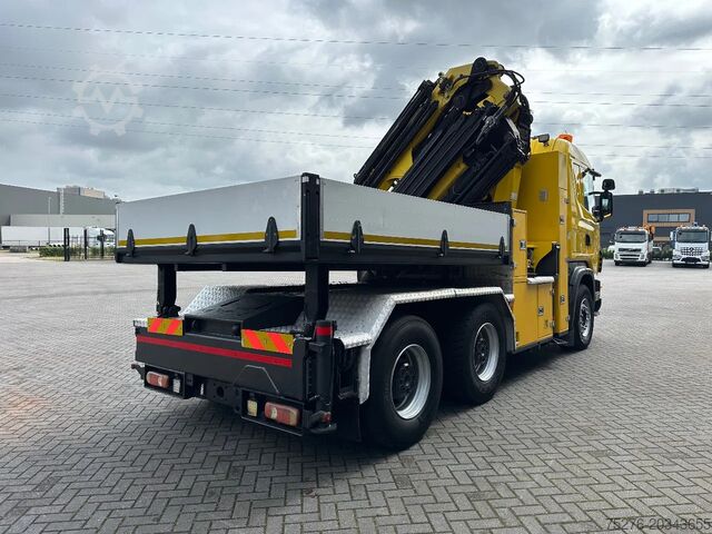 Schwerlast Scania R164-580 V8 6x4 Tractor unit Palfinger PK 56002...