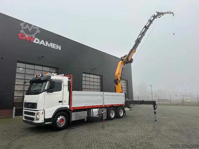 Nosturiauto Volvo FH 480 6x4 Effer 525/6S + Fly Jib 6S ,Winch Euro 5