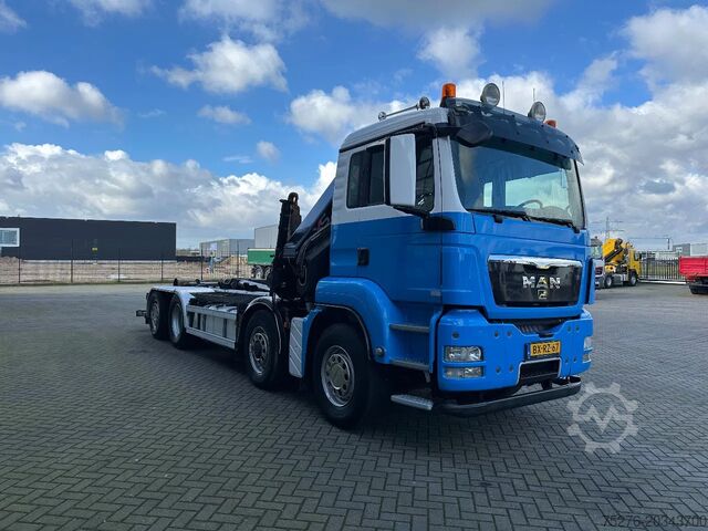 Hook arm system MAN TGS 35.440 8x4 H-6 Hydrodrive Haak/Hiab 288 EP-...